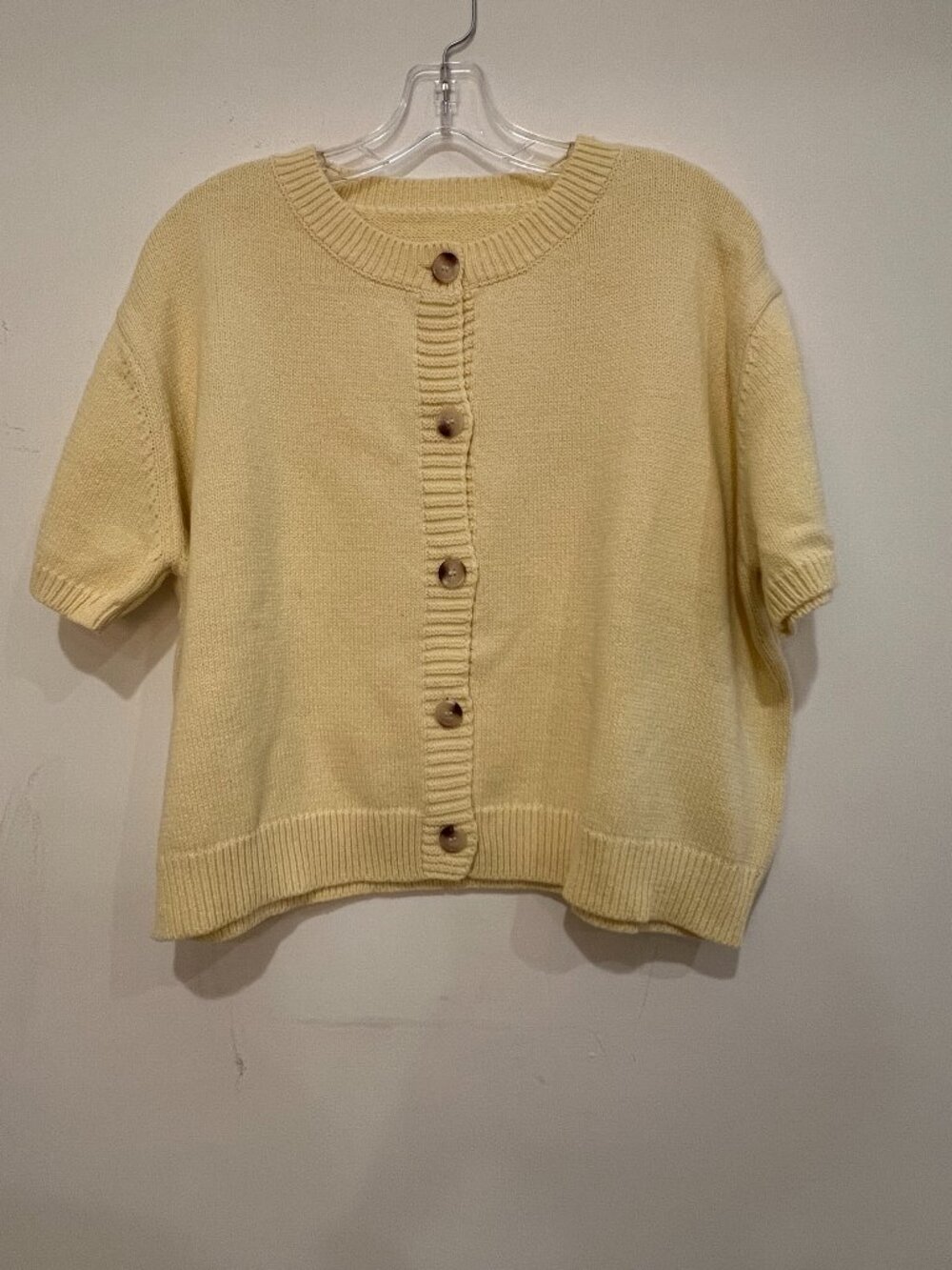 Alter’d State Sweater Cardigan  Women Size M Yellow